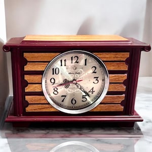 Vintage Wind Up Clock by Sam Kyung Time Co