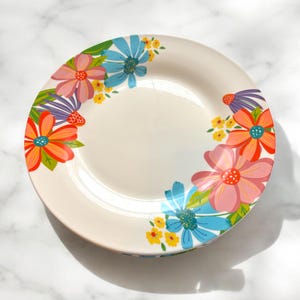 Royal Norfolk Spring Fling 10 1/2&quot; Dinner Plate