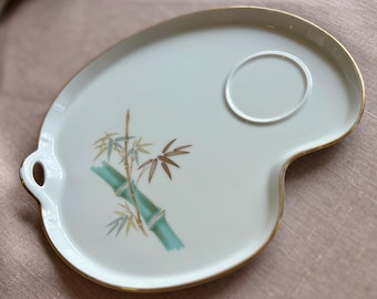 Vintage Noritake Oriental 8 1/2" Snack Plate #6341