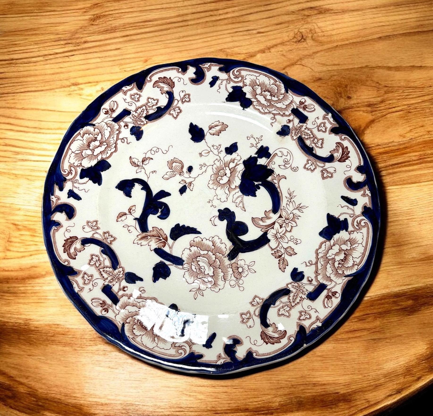 Masons Blue Mandalay - Etsy