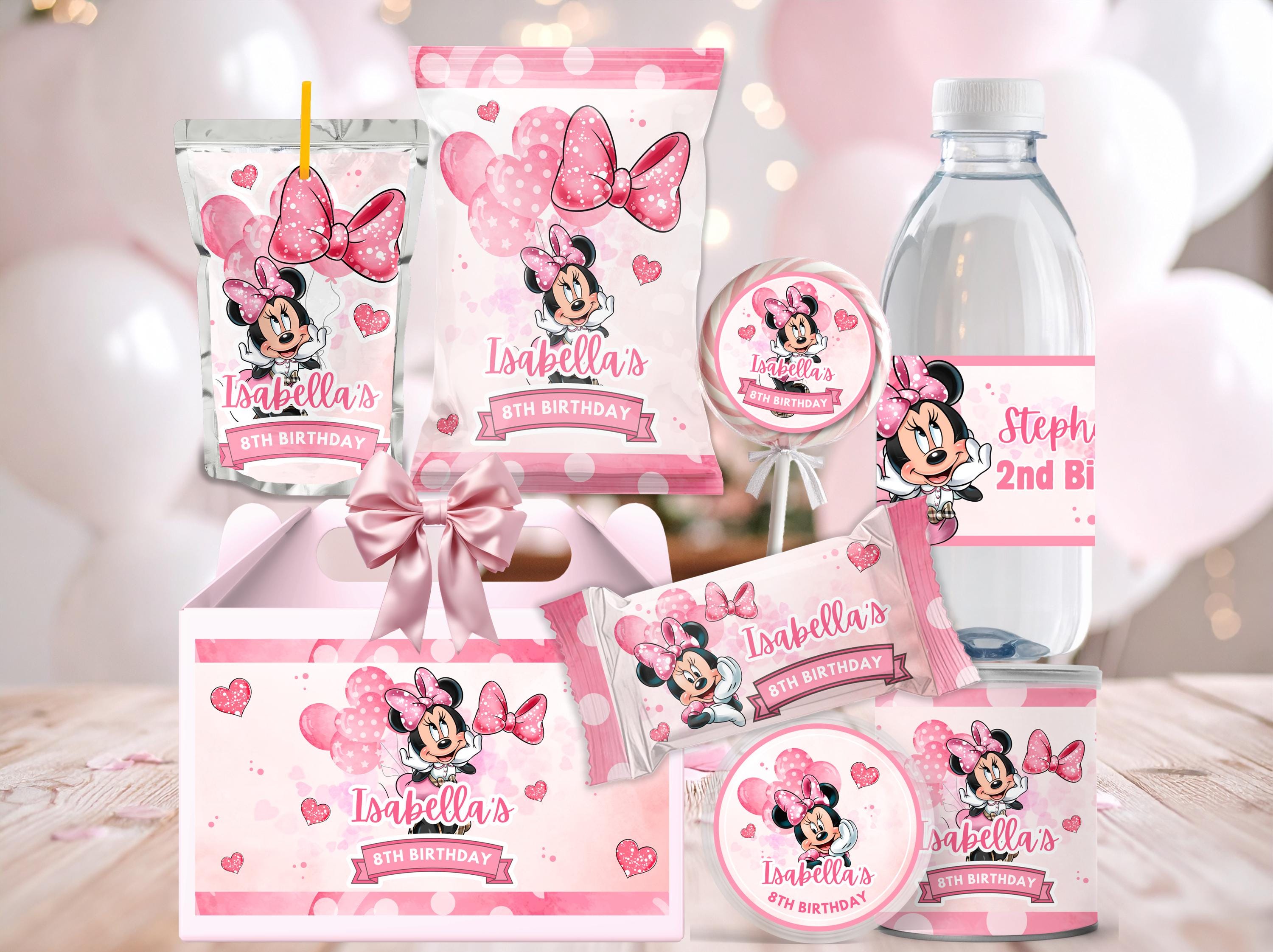 Minnie Mouse Plates