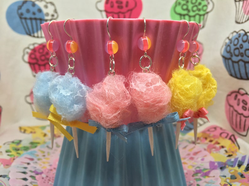 Cotton Candy Earrings image 2