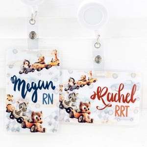 Personalized Healthcare Name Badge: Handwritten ID Buddy