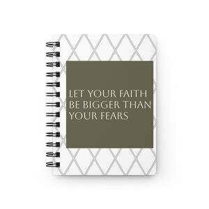 Bible Journal, Faith Notebook, Christian Diary, Scripture Planner, Inspirational Journal, Religious Notebook