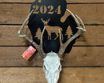 Michigan Outline Deer Head Mounting Bracket