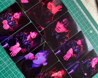Kit 9 photocards Jeon Jungkook lollipop live