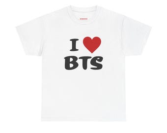 I Heart BTS | Bangtan Fan TShirt