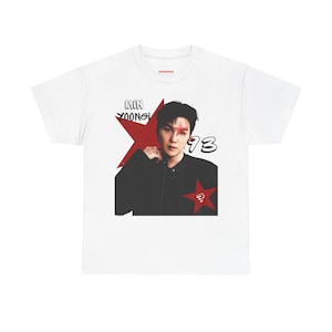 YOONGI of BTS Tee | Band Graphic T-Shirt, Yoongi TEE