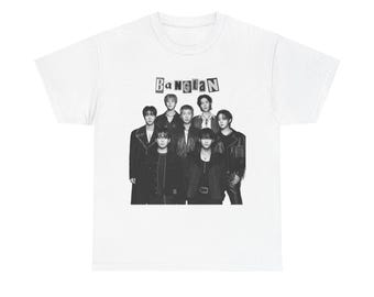 Monochrome bts T-Shirt | bts Graphic Tee