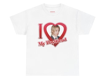 I Heart My Boyfriend JIMIN T-Shirt | JIMIN Heart Graphic