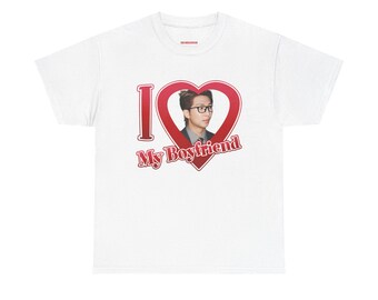 I My Boyfriend NAMJOON Graphic T-Shirt — Cute Retro Heart Tee