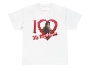 I Heart My Boyfriend YOONGI T-Shirt | YOONGI Heart Graphic