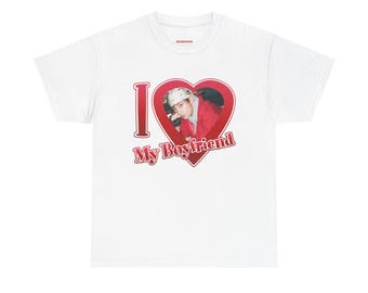 I Heart My Boyfriend TAEHYUNG T-Shirt | TAEHYUNG Heart Graphic