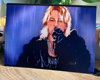 Jimin tour fanart | Original illustration inspired by Jimin tour