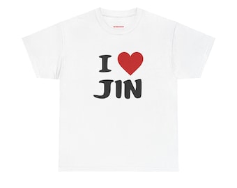 I Jin / Seokjin Fan T-Shirt - K-Pop BTS Army Tee