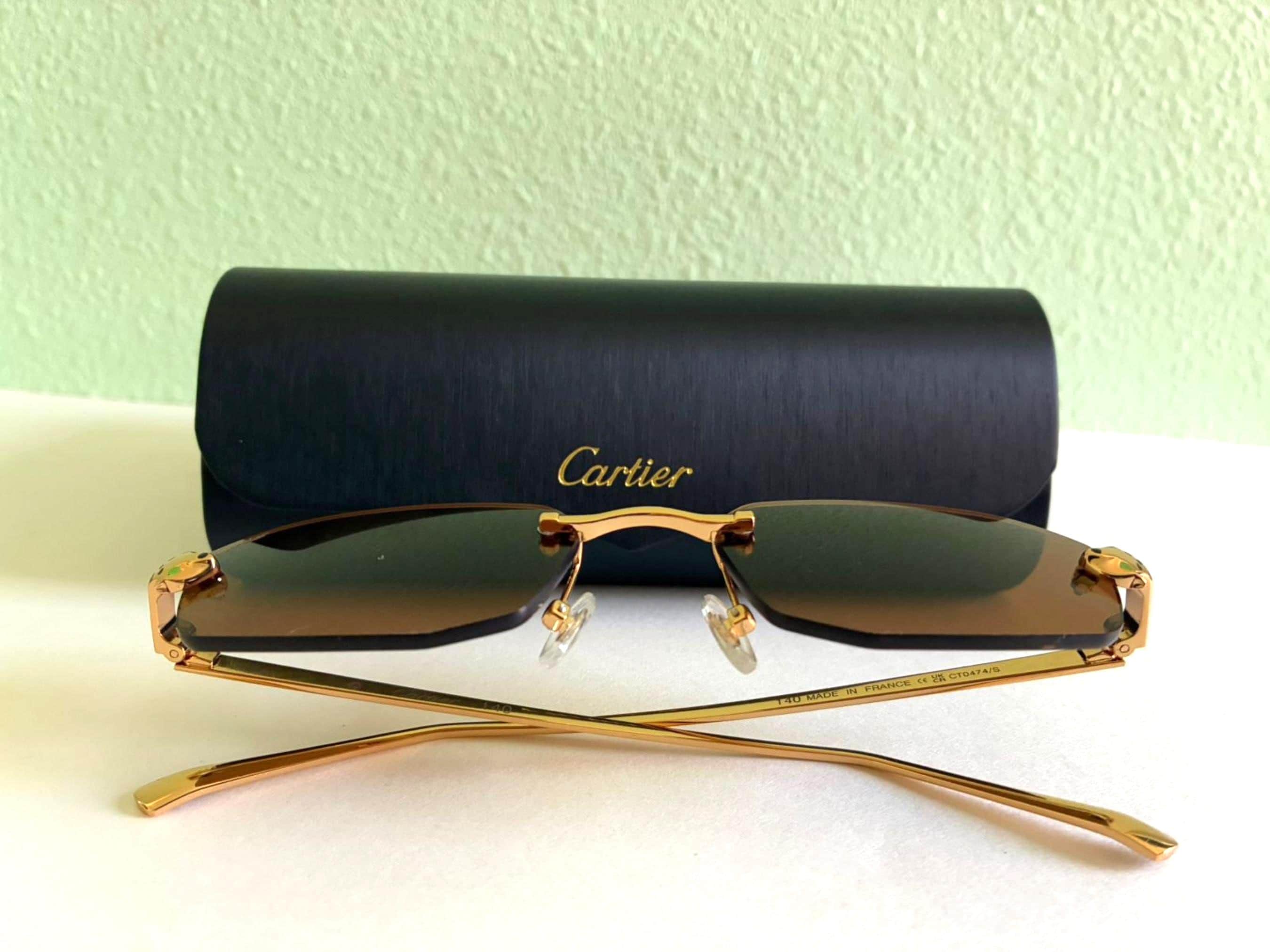 Cartier rimless glasses - Etsy 日本