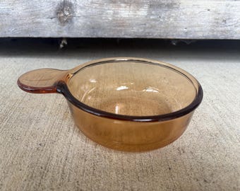 Visions Cookware Corelle Corning Ware 15 oz Grab It Bowl V150-B Amber Glass