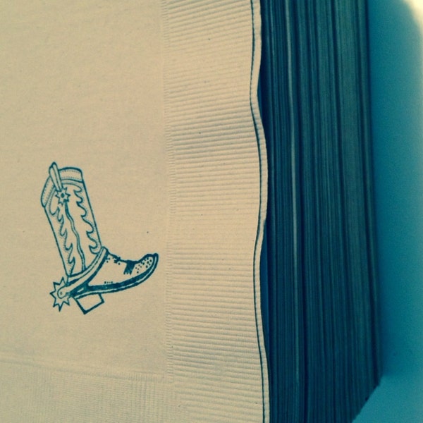 Kraft Napkins Etsy