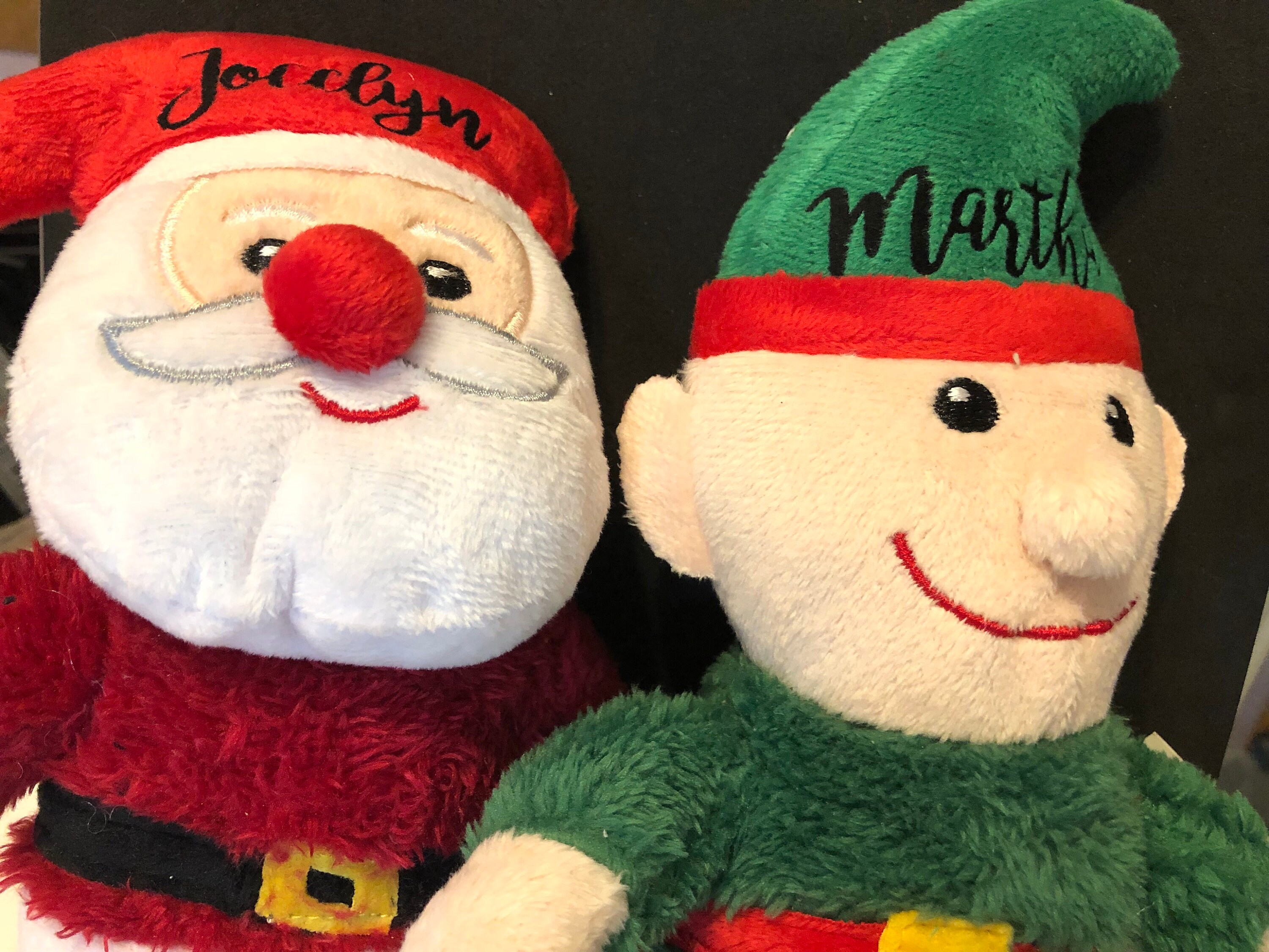 plush santa doll