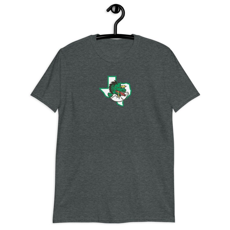 ON SALE Short-Sleeve Unisex T-Shirt Southlake dragons women's tee men's tee Southlake Carroll Carroll dragon clothing image 2