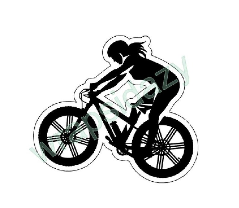 MTB Sticker Mountain Bike Water Bottle Sticker Water Etsy