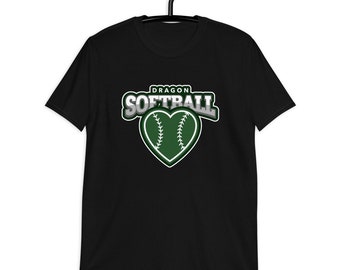 Southlake Carroll Dragon Softball Short-Sleeve Unisex T-Shirt