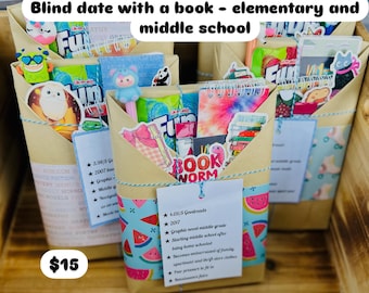 Play Date with a Book for kids! Personalized gift for book worms, literary girl, or book dragons!  Literary gift to kick off summer reading