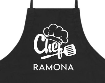Personalized KIDS Chef Apron Custom Cooking Baking Apron Gifts, Childrens Apron, Kids Chef Apron -FREE Ship