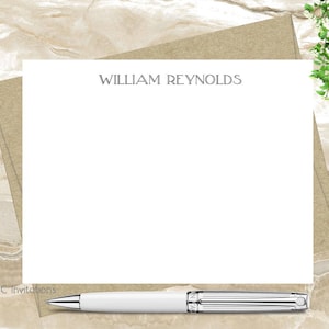 Custom Note Cards, Personalized Stationery Set, Teacher Gift, Gift, Simple Elegant Personalized Stationery, Notecard Set, FREE SHIPPING