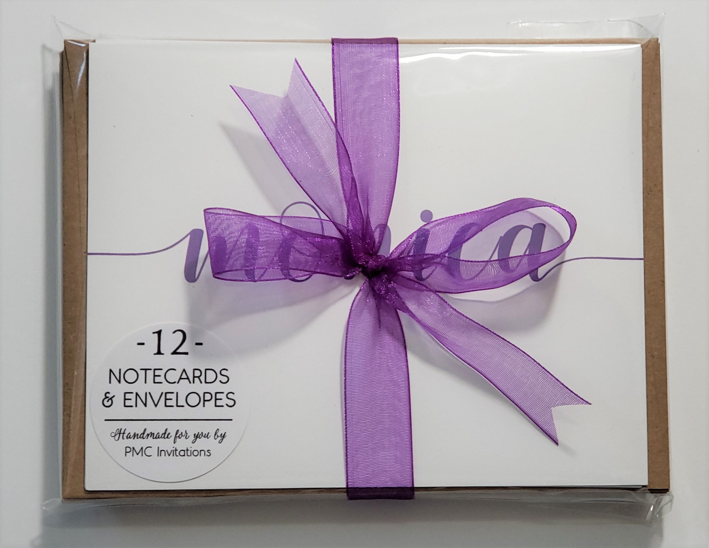 Custom FOLDED Note Cards, Personalized Stationery Set, Teacher Gift ...