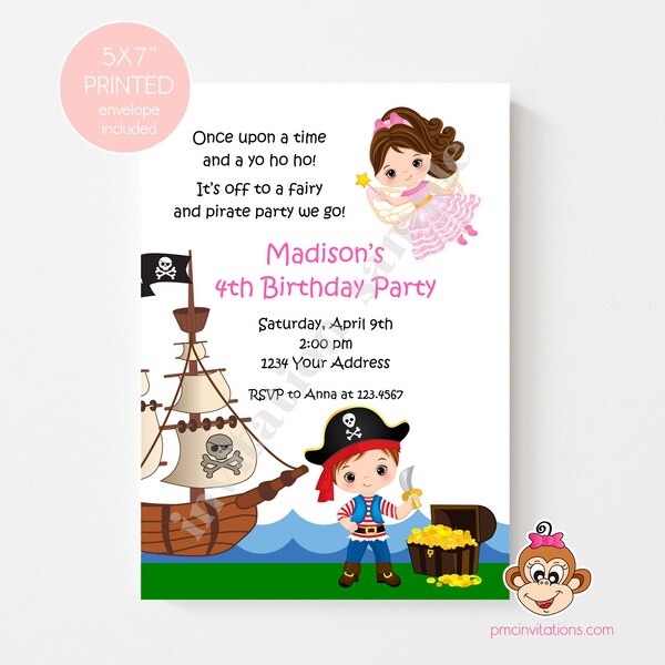 Pirate Fairy Party - Etsy
