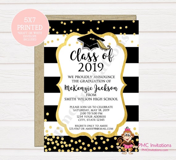 Graduation Celebration Invitations 1.00 each with envelope