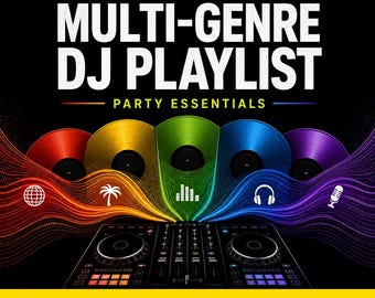 Multi-Genre DJ Playlist Collection – 320kbps MP3 Music Pack for Events & Parties
