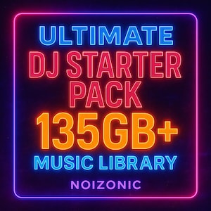 Ultimate DJ Starter Pack – 135GB Music Library | Wav, Aiff, Mp3 | House · Techno · EDM · Drum & Bass · VIP Pools