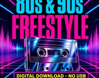 Klasyka freestyle'u lat 80. i 90. – 212 utworów MP3 w stylu oldschool | Pobierz Retro DJ