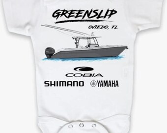 Custom Performance Boat Onesie - Long Sleeve ARTWORK INCLUDED