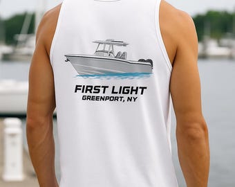 Custom Performance Boat Shirt - Tank Top ARTWORK INCLUDED