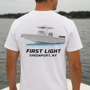 Custom Performance Boat Shirt - Short Sleeve ARTWORK INCLUDED