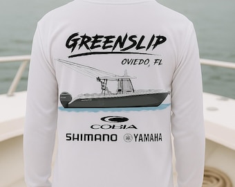 Youth Custom Performance Boat Shirt - Long Sleeve ARTWORK INCLUDED