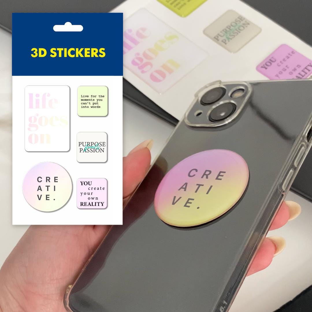 3D Stickers 