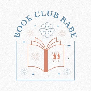 Book Club SVG Bundle: Trendy Reading Group Designs (Digital Download