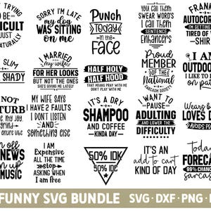 Adventure Quotes SVG Bundle: Outdoor Travel Sayings (Digital Download