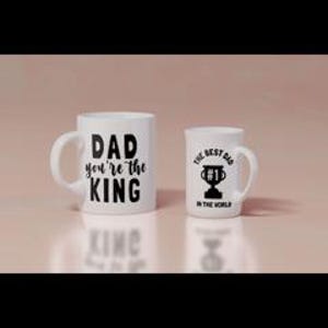 Father’s Day SVG for Cricut and Silhouette, Best Dad SVG Cut File for Shirts, Mugs, Cards, Signs, and DIY Gift Crafts