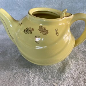 Yellow Vintage Teapot