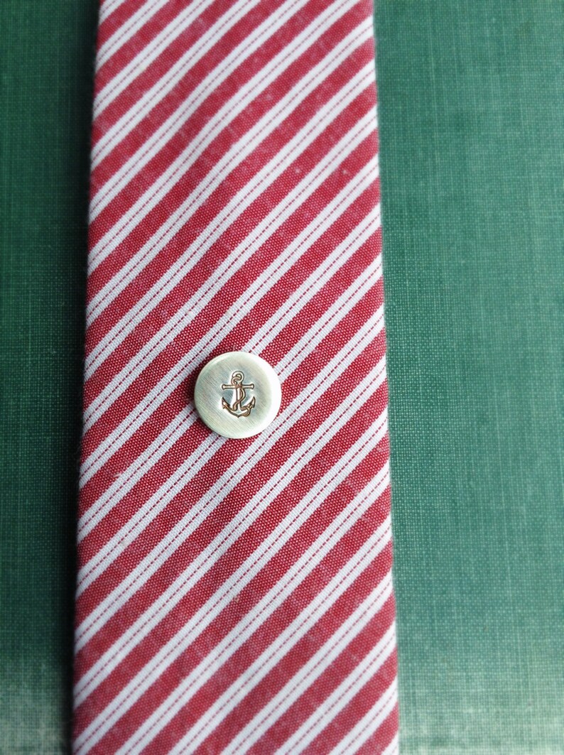 Mens Tie Tacks in Copper Sterling Silver or 14k Gold Choose Etsy