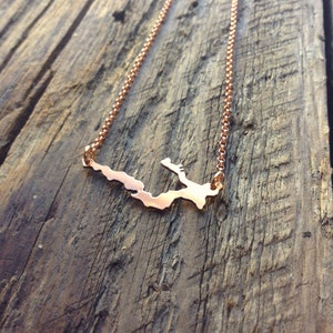 Walloon Lake Necklace in 14k Gold Filled or 14k Rose Gold Filled image 3