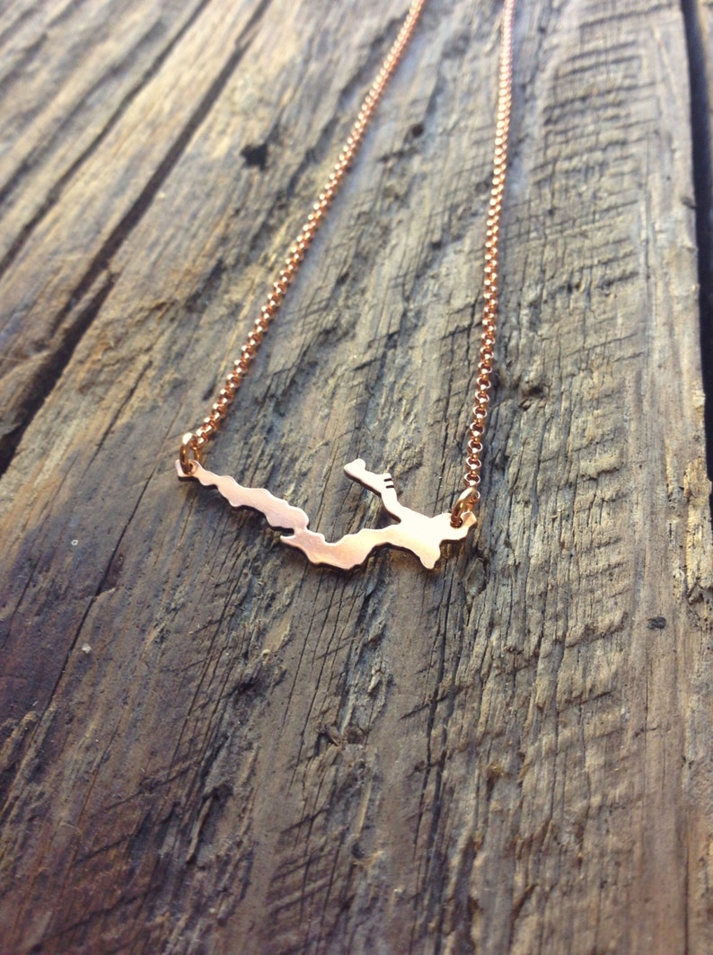 Walloon Lake Necklace in 14k Gold Filled or 14k Rose Gold Filled image 3