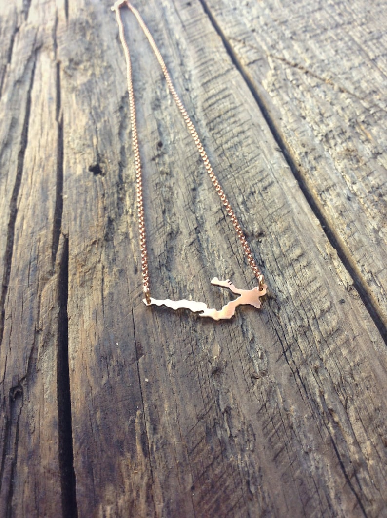 Walloon Lake Necklace in 14k Gold Filled or 14k Rose Gold Filled image 2