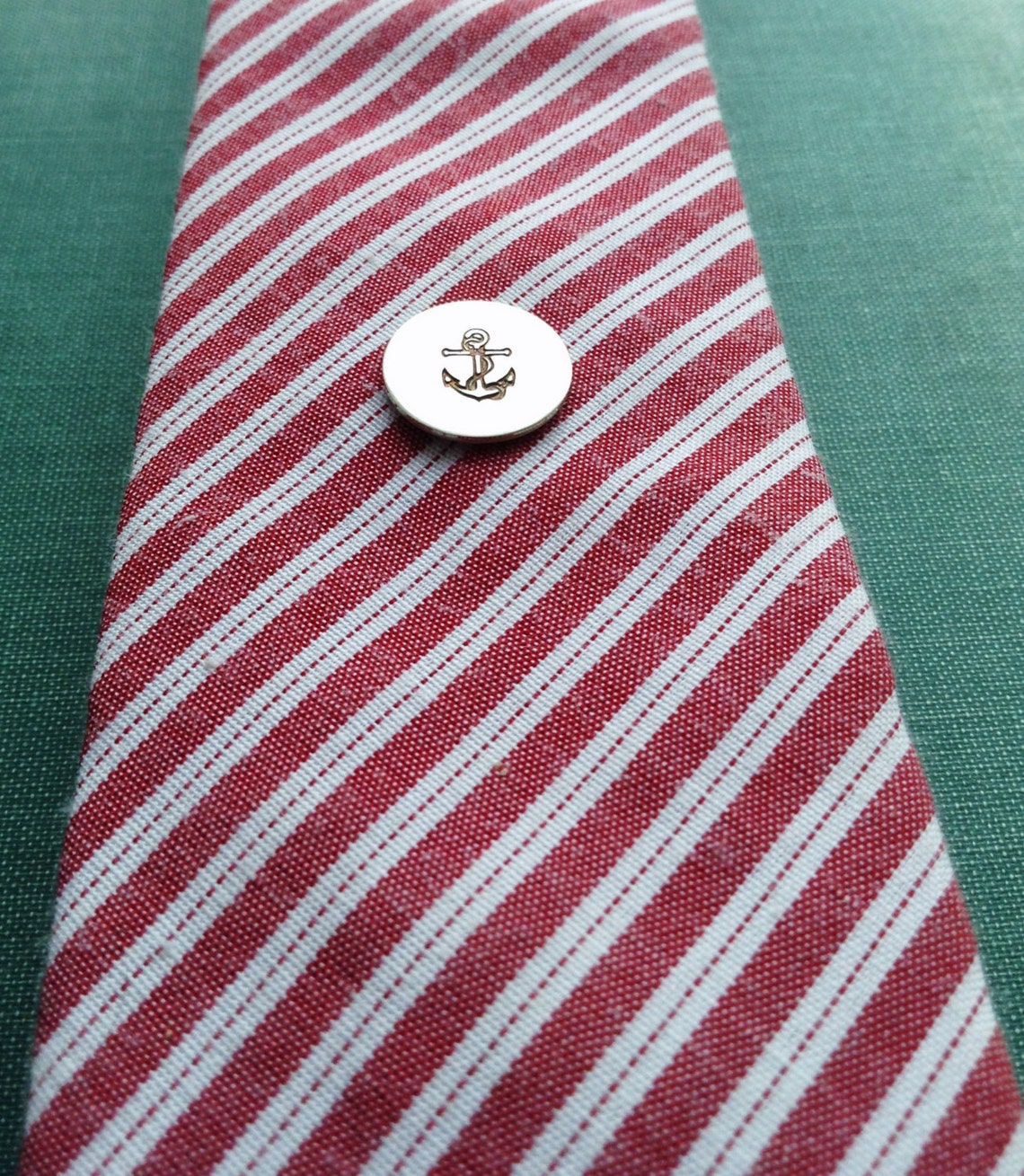 Mens Tie Tacks in Copper Sterling Silver or 14k Gold Choose Etsy