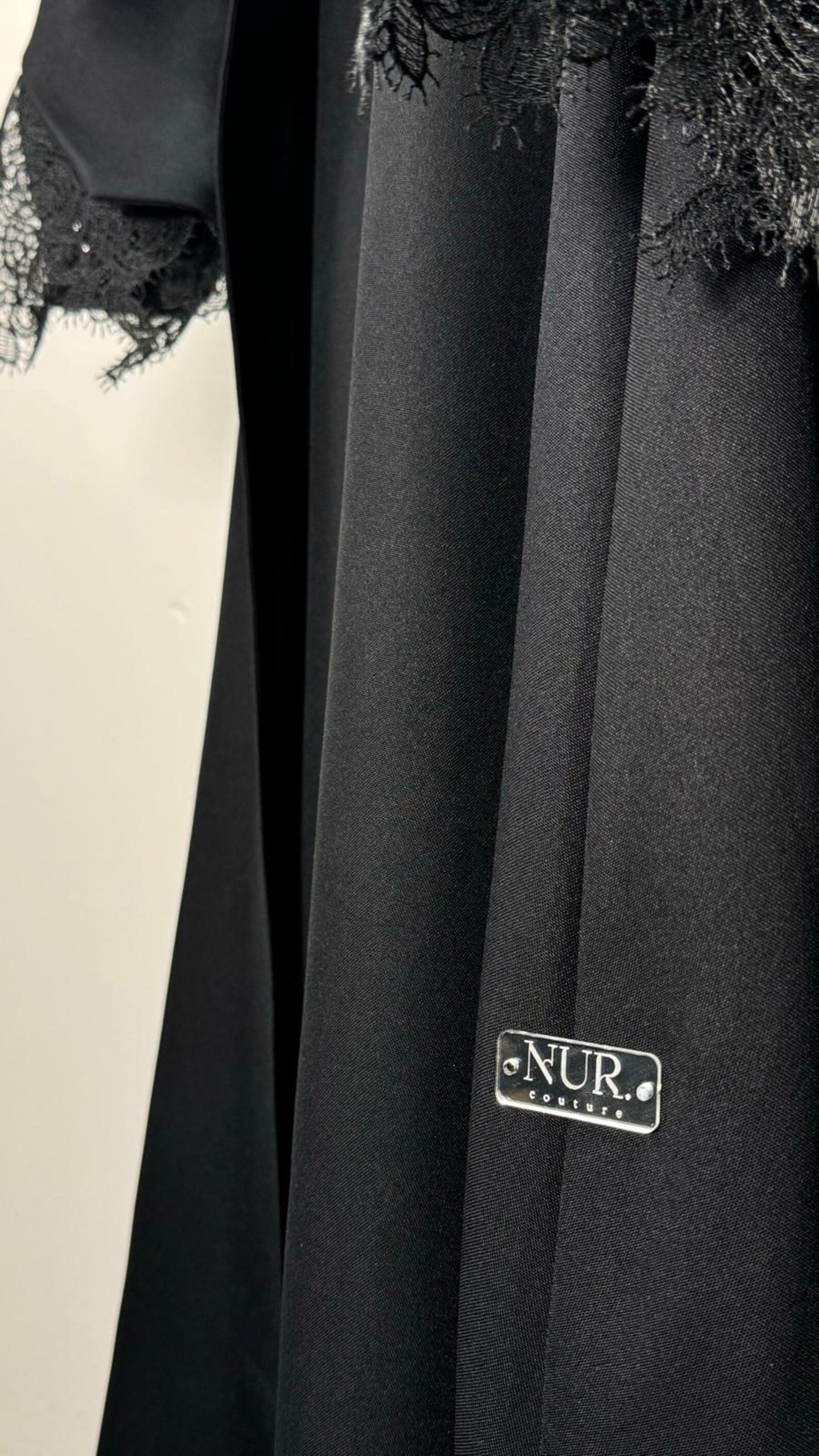Abaya Layered - Noir main image 1